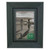 Contemporary Rectangular Picture Frame - for a 4" x 6" Photo - Gray and Black - IMAGE 1