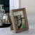 Rectangular Picture Frame - for 5" x 7" Photo - Brown - IMAGE 1