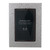 7.5" Pebble Textured Silver Metal Picture Frame For 4" x 6" Photo - IMAGE 1