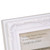 Victorian Style Rectangular Picture Frame - for 5" x 7" Photo - 8.5" - White - IMAGE 5