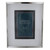 Rectangular Gallery Picture Frame - for 5" x 7" Photo - 10" - Silver and White - IMAGE 1