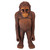 24" Standing Orangutan Outdoor Garden Statue - IMAGE 5