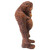 24" Standing Orangutan Outdoor Garden Statue - IMAGE 3