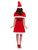 Red and White Miss Santa Women Adult Christmas Costume - Small - IMAGE 3