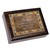 Mother's Love Rectangular Musical Keepsake Box - 8" - Chocolate Brown and White - IMAGE 1