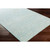 8’ x 10’ Aqua Blue and Beige Hand Tufted Wool Rectangular Area Throw Rug