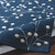 12' x 15' Floral Blue and Beige Rectangular Area Throw Rug - IMAGE 4