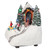 7.5" White Lighted LED Musical Christmas Ice Skating Village Tabletop Decor - IMAGE 3