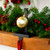 Christmas Stocking Holder with Ornament Hanger - 6.75" - Matte Black - IMAGE 1