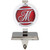 Stocking Holder with Ornament Hanger - 7.25" - Silver - IMAGE 5
