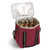 14” Red Vineyard Bottle Cooler Bag - IMAGE 1