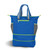 15” Helix Blue Expandable Cooler Bag - IMAGE 1