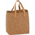 13" Light Brown Cork Bottle Bag - IMAGE 1