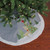 48" Gray and White Deer with Owl Christmas Tree Skirt - IMAGE 2