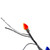 6' Pre-Lit LED Brown Artificial Christmas Tree- Multi-Colored lights - IMAGE 4