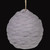 Gray Knit Christmas Ball Ornament 3.25" (80 mm) - IMAGE 3