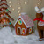 10" Gingerbread Kisses Christmas Gingerbread Cottage - IMAGE 2