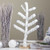 White Knit Cottony Christmas Ball Ornament 3.25" (80 mm) - IMAGE 3