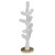 19.5"  White Yarn Wrapped Table Top Christmas Tree - IMAGE 4