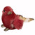 6" Rose Pink and Gold Bird Christmas Tabletop Decoration - IMAGE 1