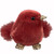 6" Rose Pink and Gold Bird Christmas Tabletop Decoration - IMAGE 3