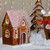 14.5" Gingerbread Kisses Christmas Gingerbread House - IMAGE 2