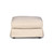 33" Tan Brown Fabric Ottoman Slipcover - IMAGE 1