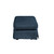 33" Navy Blue Fabric Ottoman Slipcover - IMAGE 3