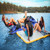 Inflatable Dock Solstice Drop Stitch With Handles - 6' - Yellow and White - IMAGE 2