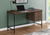 55.25" Brown and Black Contemporary Rectangular Computer Desk - IMAGE 4