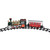 8-Piece Battery Operated Red and Green Animated Classic Train Set with Sound - IMAGE 3