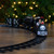 9-Piece Battery Operated Black and Silver Lighted & Animated Classic Train Set with Sound - IMAGE 2