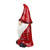 9.75 Red Ceramic Christmas Star Gnome Tealight Candle Holder - IMAGE 2