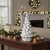 LED Lighted Retro Style Tree with Star Topper Christmas Figurine - 5.25" - Multi-color Lights - IMAGE 1