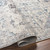 7.8' x 10.25' Beige and Sky Blue Distressed Finish Rectangular Area Throw Rug - IMAGE 4
