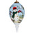 Hand Painted Glass Snowman Finial Christmas Ornament - 6" - IMAGE 1