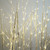 4' LED Lighted White Birch Twig Tree Cluster Outdoor Christmas Yard Art Decoration - IMAGE 3