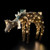 LED Lighted Rattan Drinking Fawn Christmas Outdoor Yard Decoration  - 38" - Clear Lights - IMAGE 6
