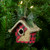 Buffalo Plaid Hanging Bird House Christmas Ornament - 5.75" - Red and Black - IMAGE 2
