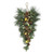 31" Long Needle Pine with Winter Foliage and Stars Christmas Swag - IMAGE 1