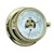 8" Gold and White Open Dial Adjustable Round Barometer and Thermometer - IMAGE 1