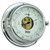 10" Silver and White Adjustable Open Dial Round Barometer - IMAGE 1