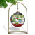 3” Green and Red Buoy Seas and Greetings Hand Painted Christmas Ornament - IMAGE 4