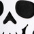 Set of 2 Black and White Foam Skull and Crossbones Hanging Halloween Decoration 21" - IMAGE 2