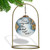 3” Globe Come with me Hand Painted Christmas Ornament - IMAGE 4