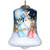 3.5" Love, Peace and Good Will for All Angel Christmas Ornament - IMAGE 1