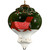 Cozy Little Christmas Dog Glass Finial Ornament - 5” - IMAGE 1