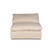 3-Pieces Tan Fabric Cloud Puff Sofa Sectional Modular Chair Square Slipcovers 44" - IMAGE 1