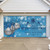 Merry Christmas and Happy New Year Double Car Garage Door Banner - 7' x 16' - Blue and Silver - IMAGE 3