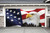 Eagle with US Flag Double Car Garage Door Banner - 7' x 16' - IMAGE 2